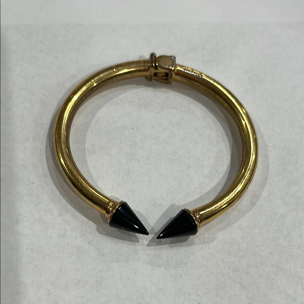 Vita Fede Gold and Black Geometric Bracelet
